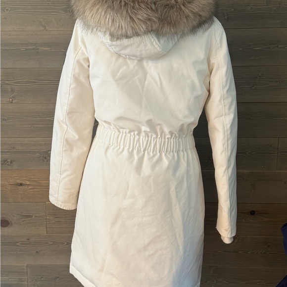 Lauren Ralph Lauren Loyden  cream women’s expedition parka - Picture 5 of 10